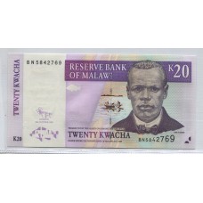 MALAWI 2009 Pick # 52 BILLETE SIN CIRCULAR, UNC